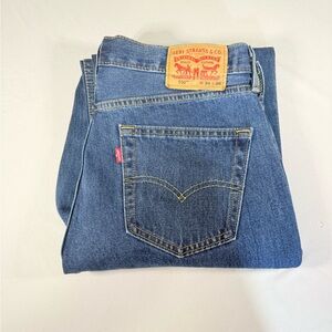 Levi’s 550 Relaxed Fit Jeans 34x36 Blue Denim Straight NWT
